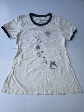 My Neighbor Totoro Ghibli Anime T Shirt Size L Grey